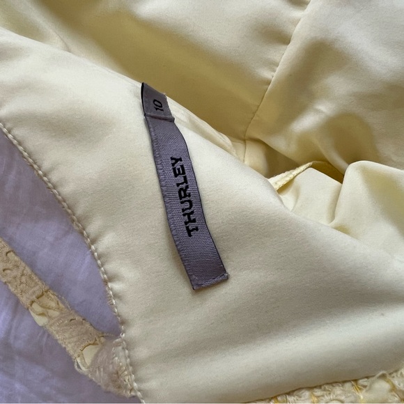 Thurley Yellow Lace Dress - Picture 10 of 13